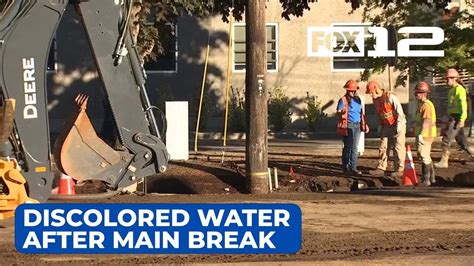 joliet water main break today|Water main break in Mountain View discolors water, prompts road .